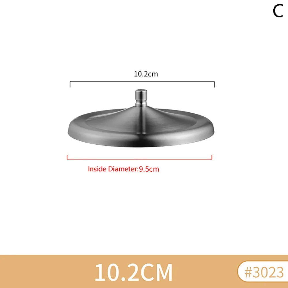 8/8.5/10.2/10.5/12.3cm Stainless Steel Mug Cover