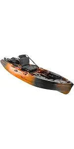 Old Town Sportsman 106 Powered by Minn Kota Solo Sit-on-Top Fishing Motorized Kayak,