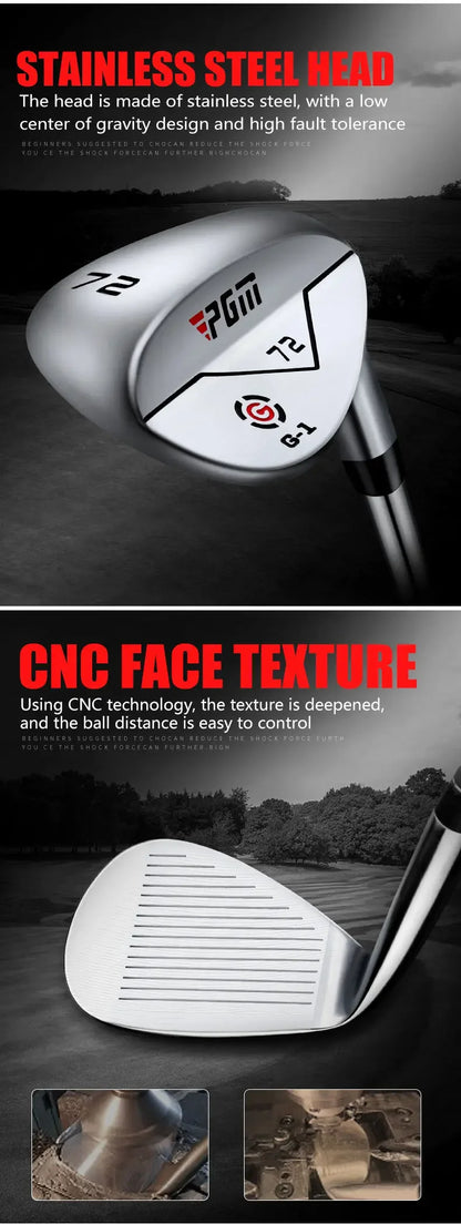 PGM Right Handed Stainless Steel Sand Wedge72 Degree