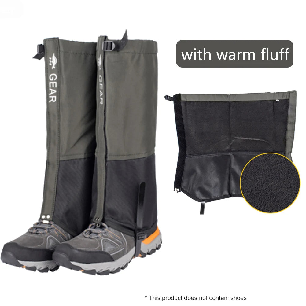 Outdoor Travel Leg Warmers Hiking Leg Gaiter Waterproof