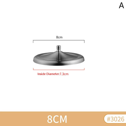 8/8.5/10.2/10.5/12.3cm Stainless Steel Mug Cover