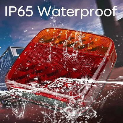 Magnetic Wireless LED Trailer Tail Light Rechargeable