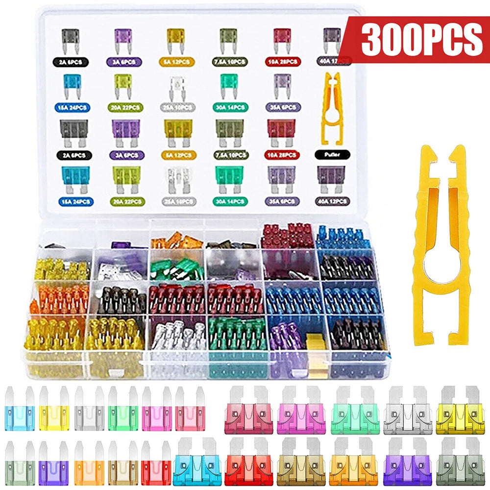 300pcs automotive fuse combination kit