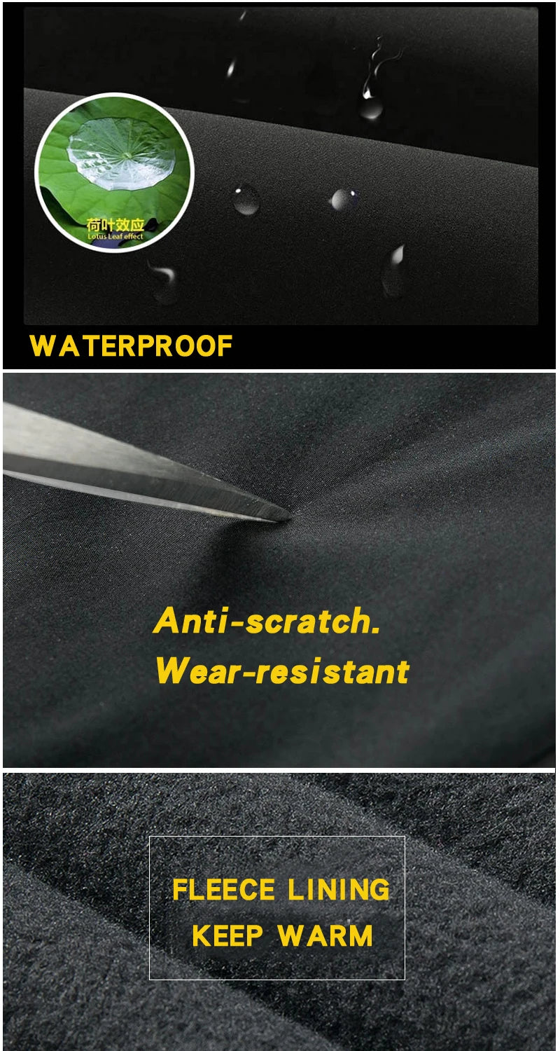 Men's Windproof Waterproof Skiing And Snowboarding Jacket and Pants Set