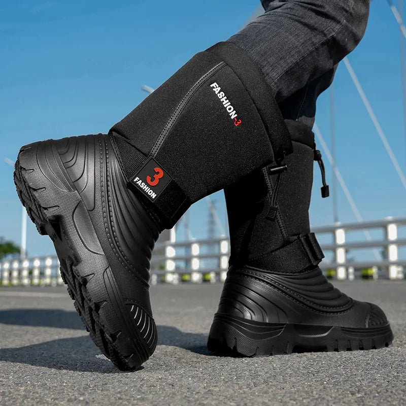 Men's Snow Boots Waterproof Non-slip