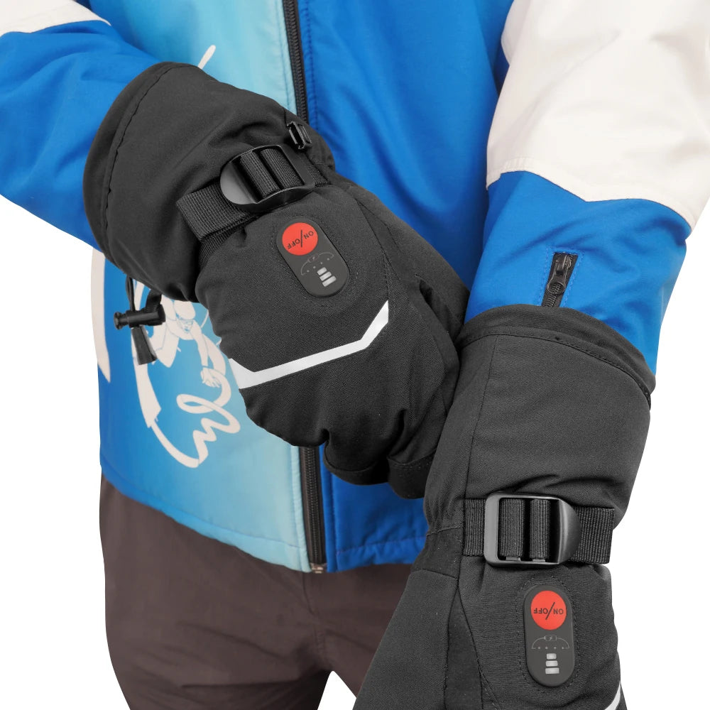 SAVIOR HEAT Heated Gloves with Rechargeable Battery