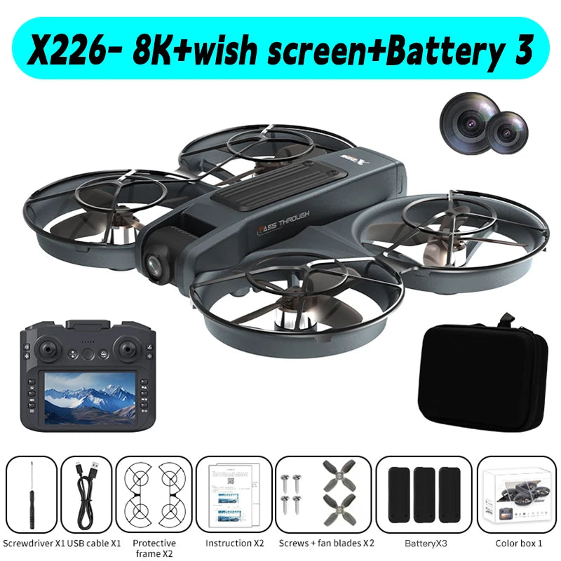 Lenovo Mini Drone 4K Professional Remote Control