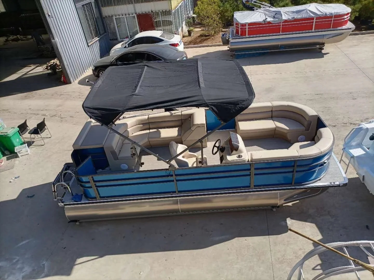 Hot Sale New Aluminum Pontoon Boat