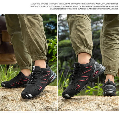 Men's Outdoor Waterproof Leather Hiking Shoes