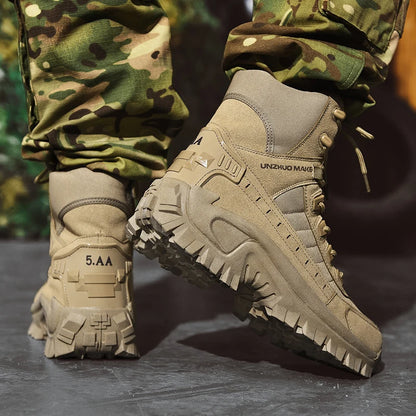 Men's Desert Combat  Non-slip Tactical Hiking Boots