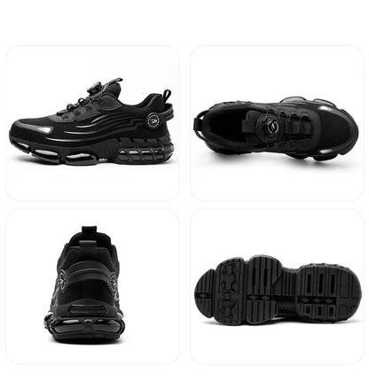 Soft sole comfortable anti-smash anti-puncture safety shoe