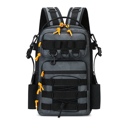 Fishing Lure Backpack with Rod Holder