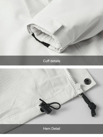 Outdoor Clothing 3 In 1 Men Women  Cold-proof Windbreaker