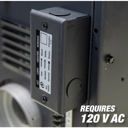 F260550 Big Maxx MHU50NG Natural Gas Heater,Black