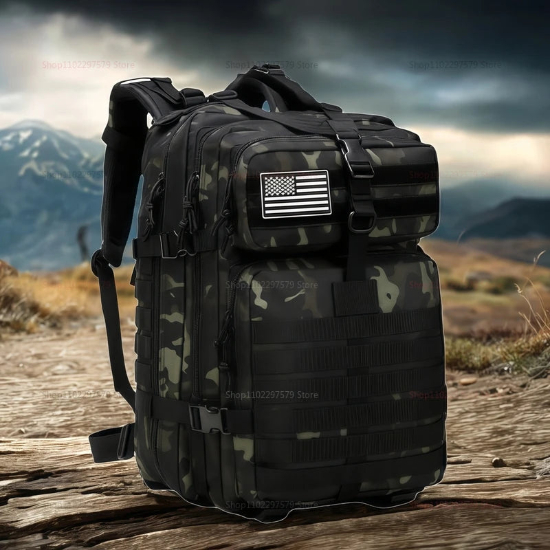 Outdoor Tactical Backpack Waterproof Sport Large Capacity