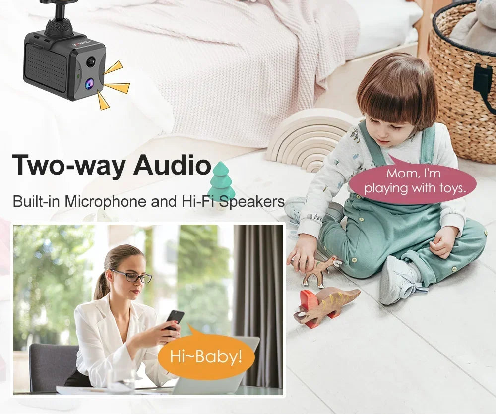 LS VISION 5MP 4G Sim Mini Camera