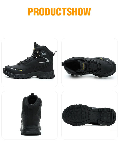 Men's Waterproof  Steel Toe Work Boots