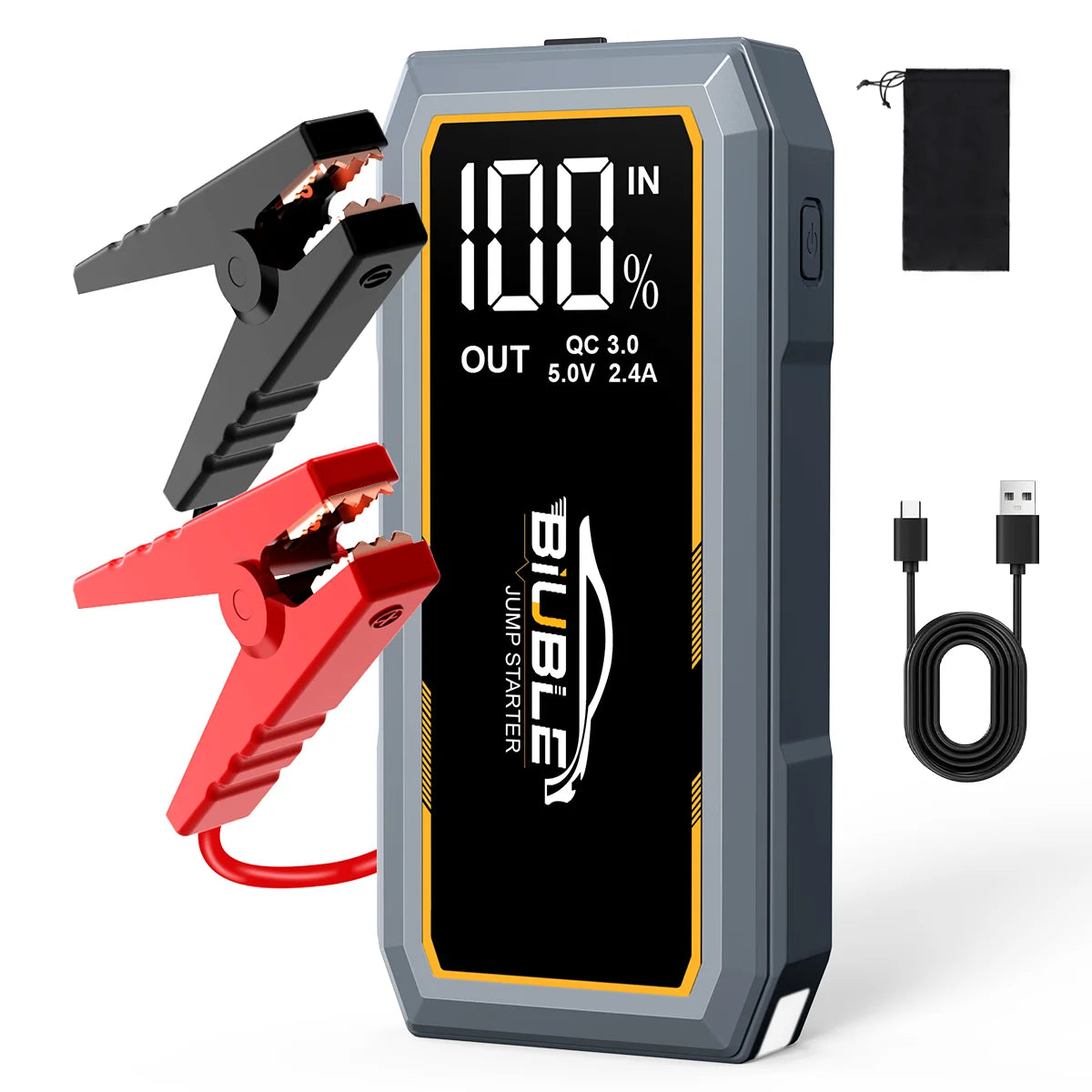 3000A/4000A/5000A Jump Starter External Battery 12V Starting Device