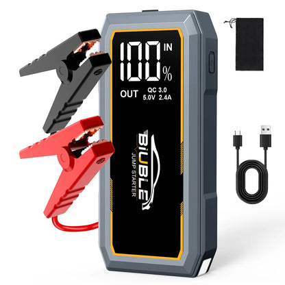 3000A/4000A/5000A Jump Starter External Battery 12V Starting Device
