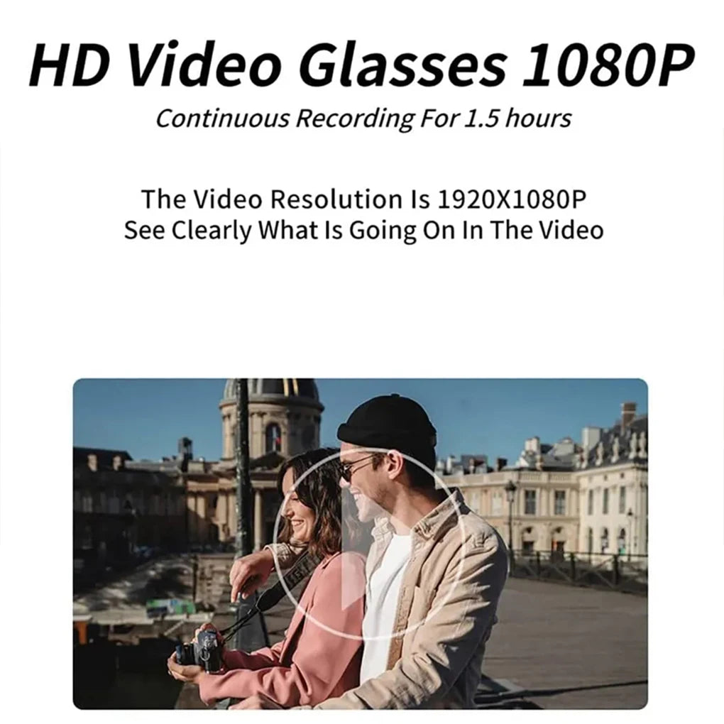 Wearable Portable Mini Glasses  Camcorder For Driving