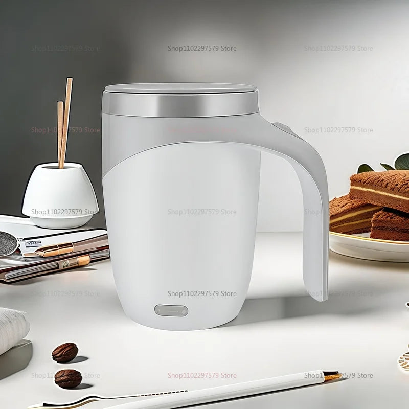 Corrosion-Resistant 304 Stainless Steel Electric Stirrer Rechargeable Mug
