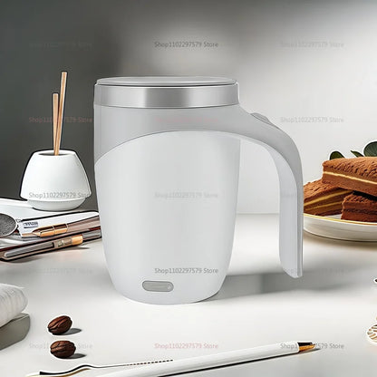 Corrosion-Resistant 304 Stainless Steel Electric Stirrer Rechargeable Mug
