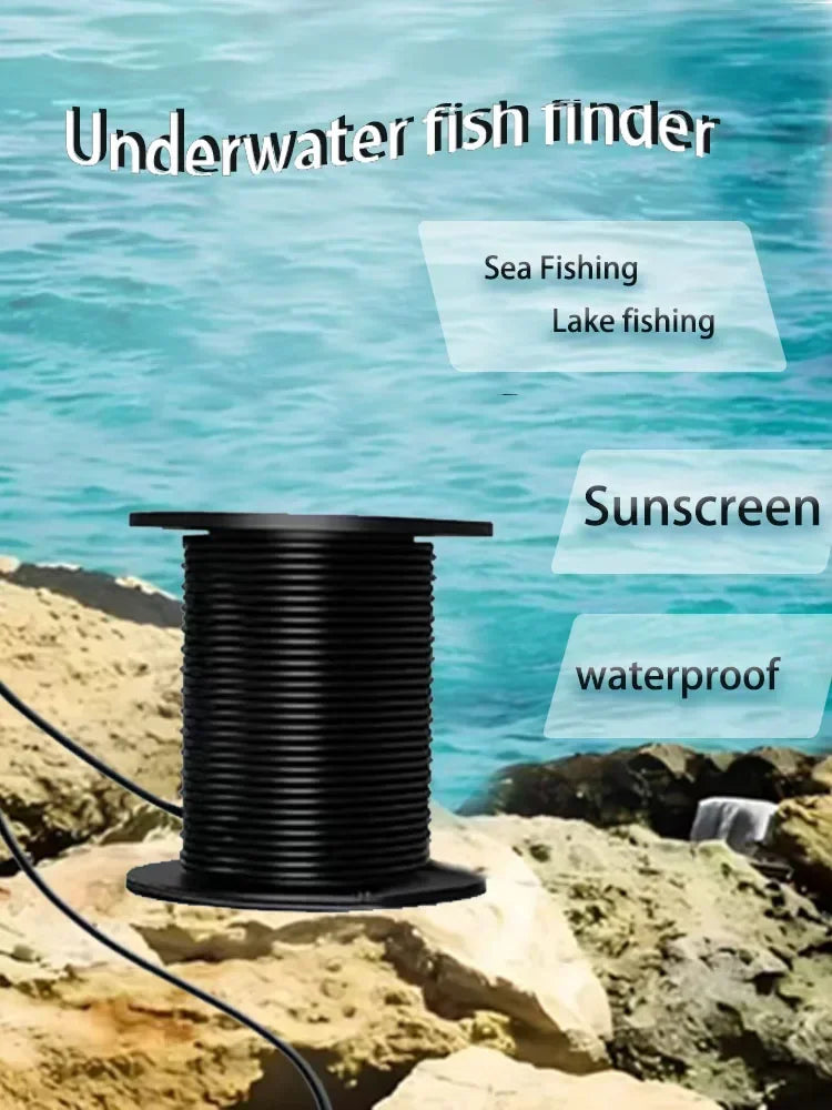4K Camera Kit  5'' HD Display Underwater Fishing Camera