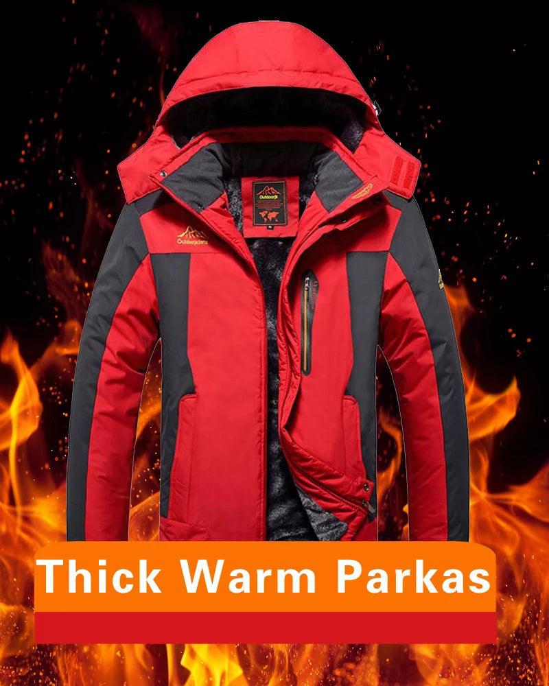 Men's Windproof Waterproof Skiing And Snowboarding Jacket and Pants Set
