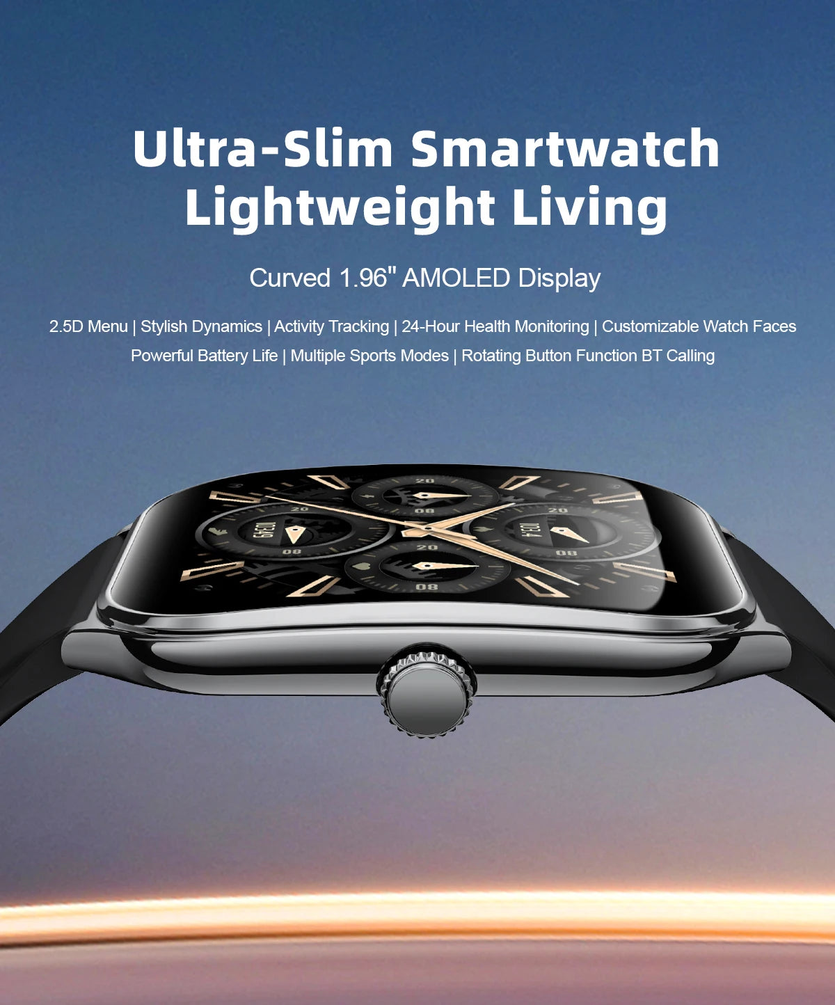 2025 smart watch, IP67 waterproof fitness activity tracker