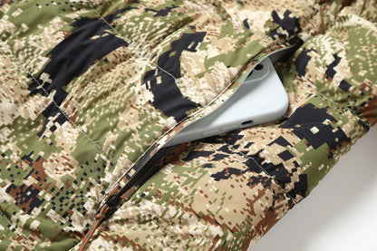 Men's Kelvin Light down winter camo jacket