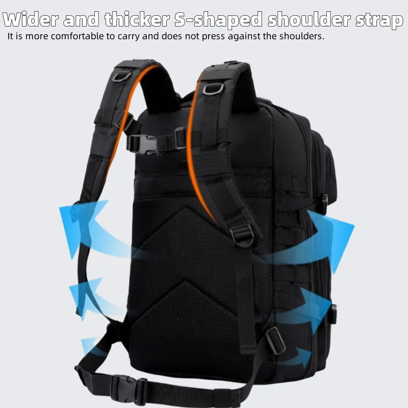 Outdoor Tactical Backpack Waterproof Sport Large Capacity