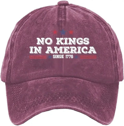 No Kings in America Unisex Baseball Cap