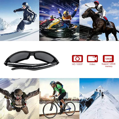 Wearable Portable Mini Glasses  Camcorder For Driving