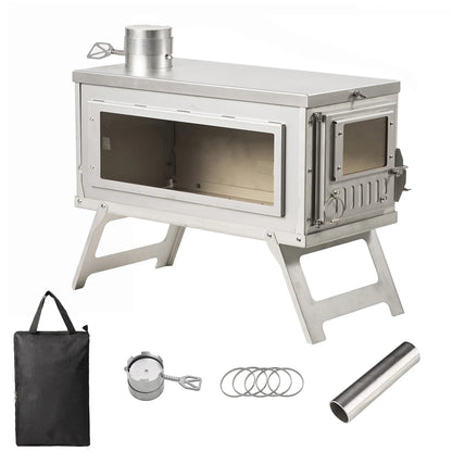 Outdoor Tent Stove Portable Heater Wood Burning Stove