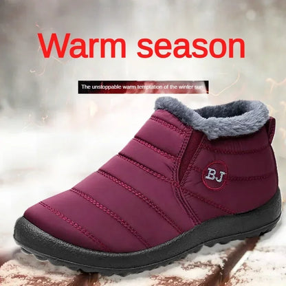 Men's Winter Boots Waterproof Hiking Ankle Height
