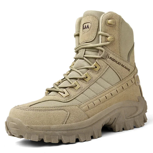 Men's High-top Desert Waterproof Tactical Boots