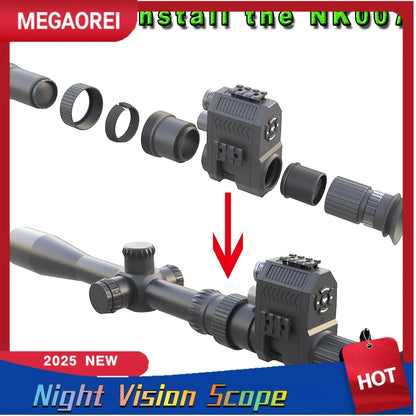 Megaorei NK007 2025 New 1080P Night Hunting Scope