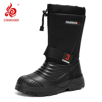 Men's Snow Boots Waterproof Non-slip