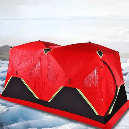 Winter Ice Fishing Tent Triple Thick Cotton  Wind Proof Waterproof