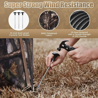 A—Hunting Blind  Ground Blind with Carry Bag