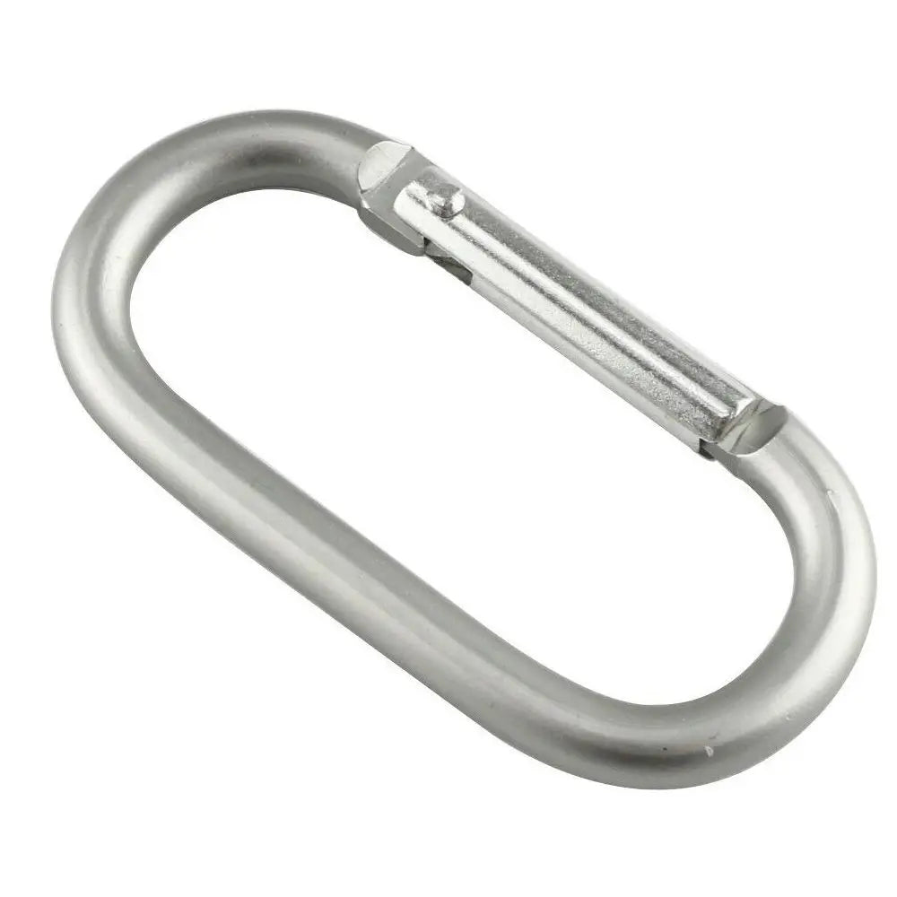 2pcs Alloy Aluminum Survival Gear Mountaineering Carabiner