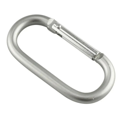 2pcs Alloy Aluminum Survival Gear Mountaineering Carabiner