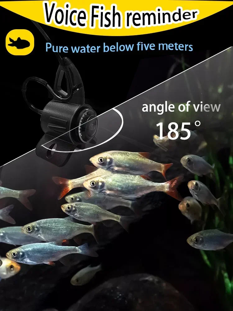 4K Camera Kit  5'' HD Display Underwater Fishing Camera