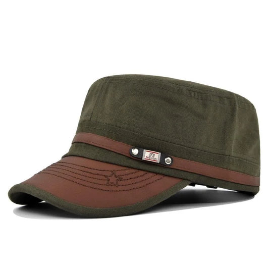 Embroidered FlatBaseball Cap