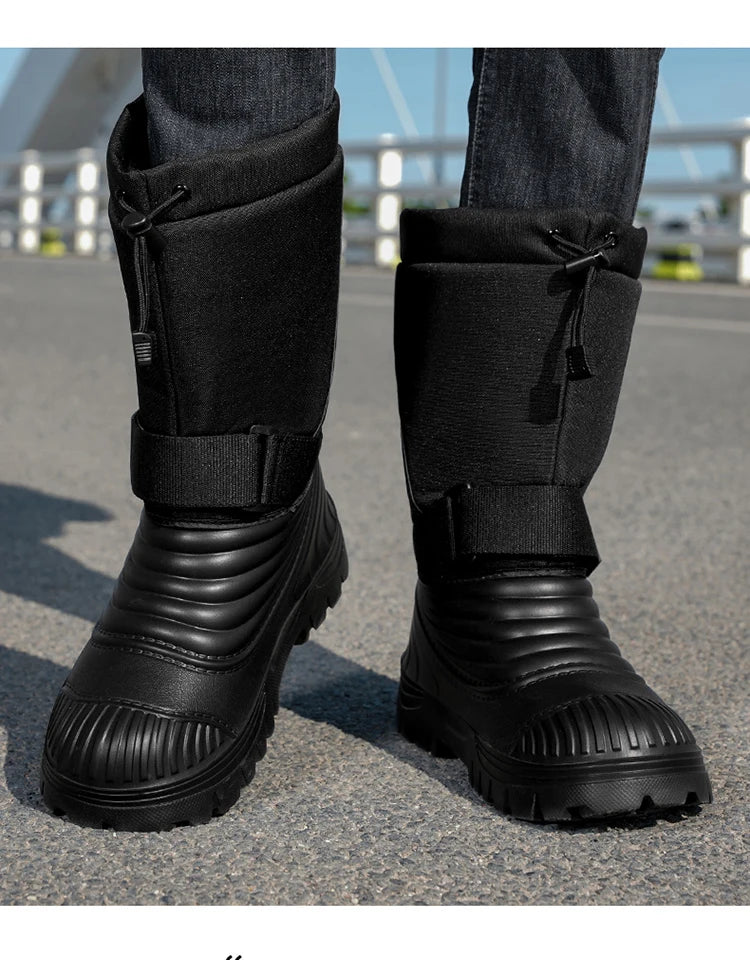 Men's Snow Boots Waterproof Non-slip