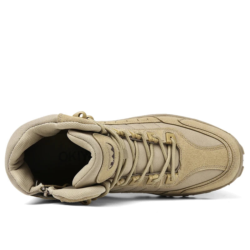 Men's Desert Combat  Non-slip Tactical Hiking Boots