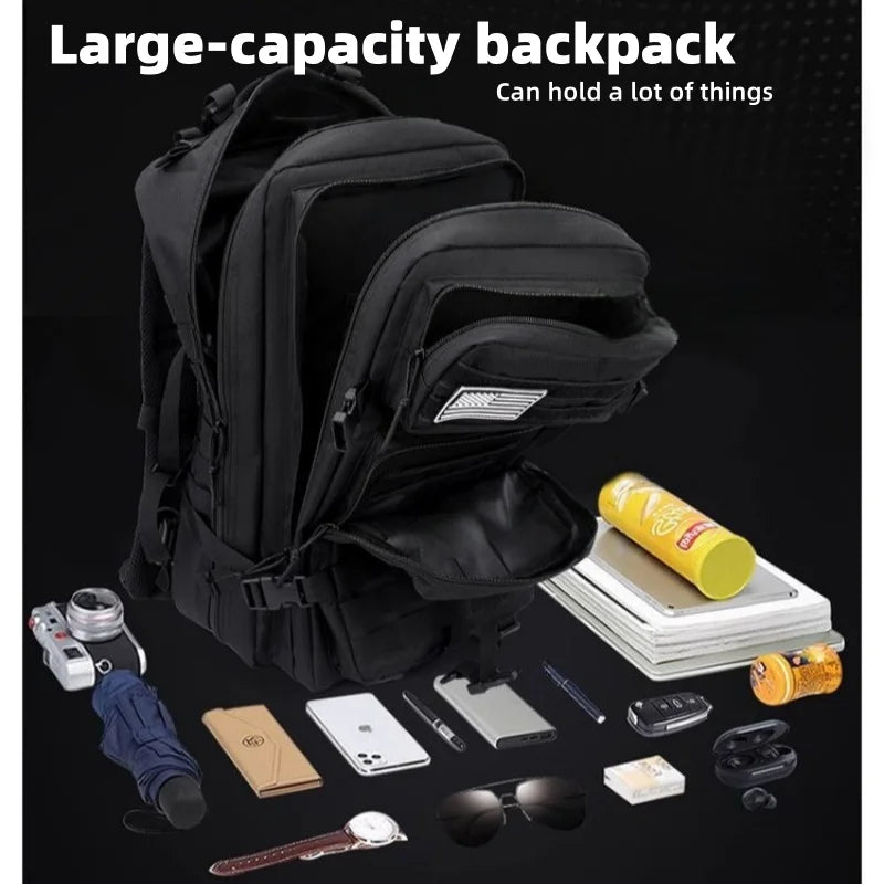 Outdoor Tactical Backpack Waterproof Sport Large Capacity