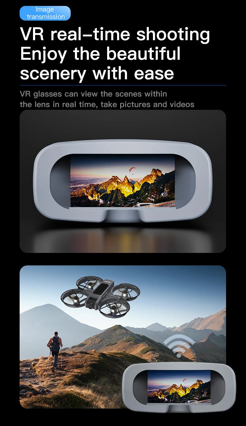 Lenovo Mini Drone 4K Professional Remote Control