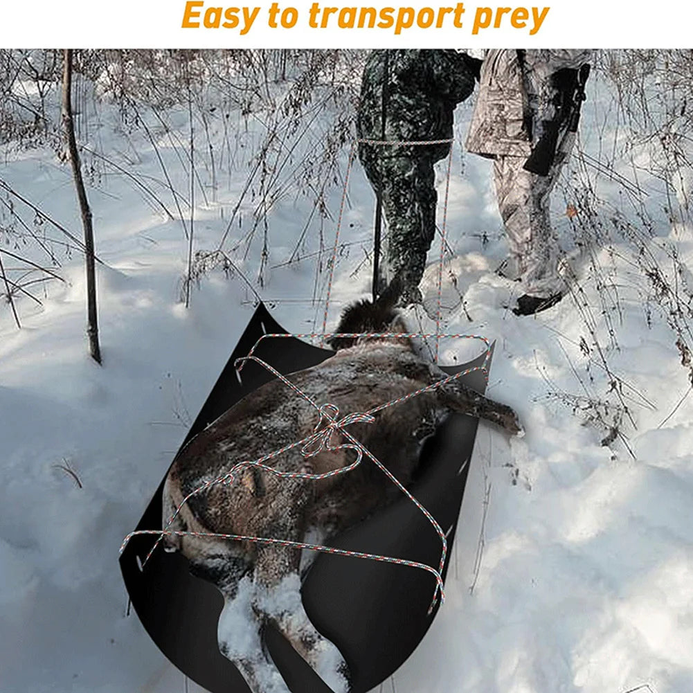 Deer Drag Sled For Ice Fishing, Hunting, Firewood