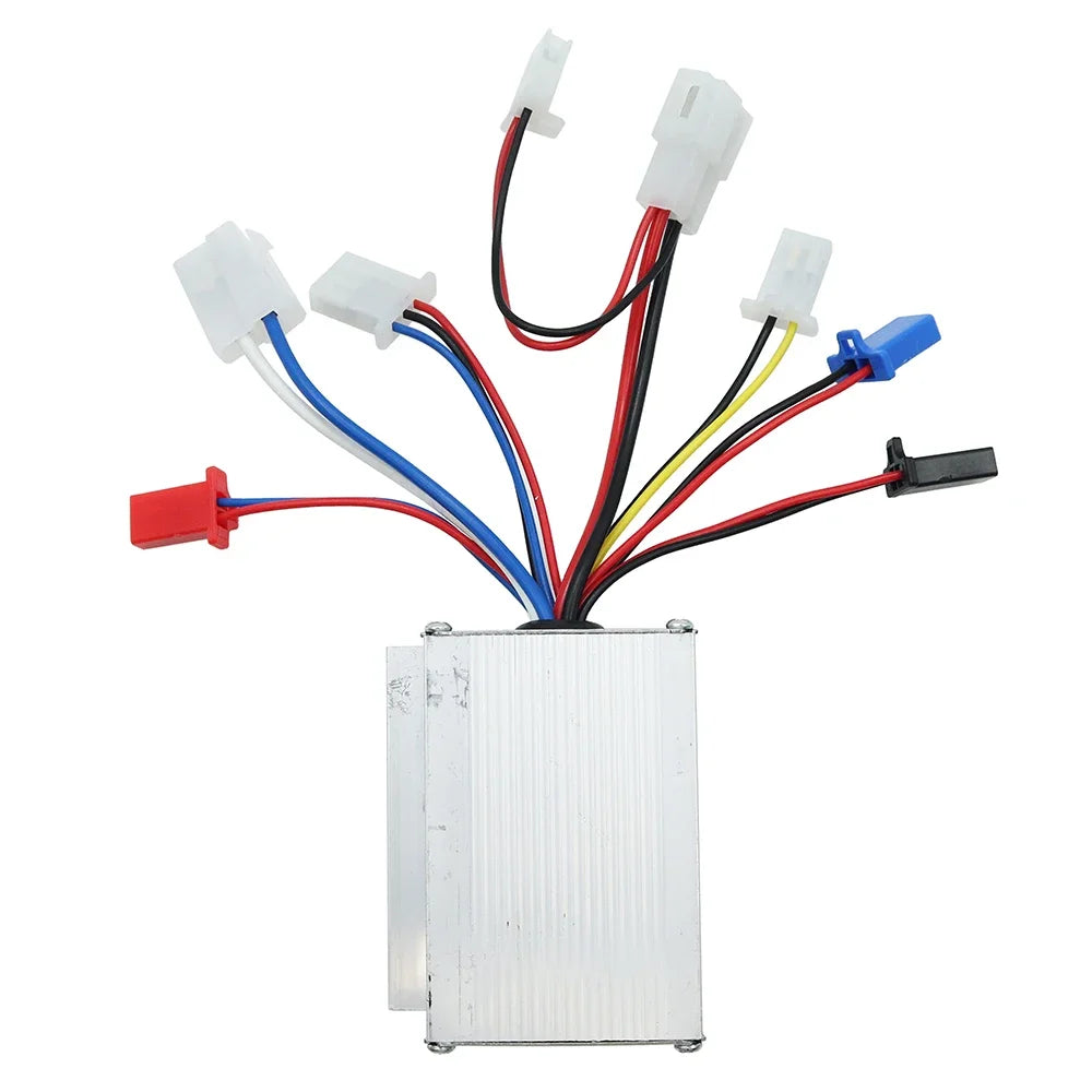 Electric Bike Motor Brushed Controller & Throttle Twist Grip